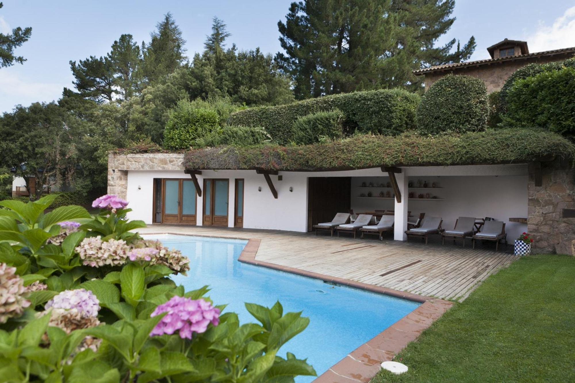 Villa Gran Castanyer Viladrau Exterior foto